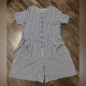 NEW Vintage LANE BRYANT Romper COTTON 1X